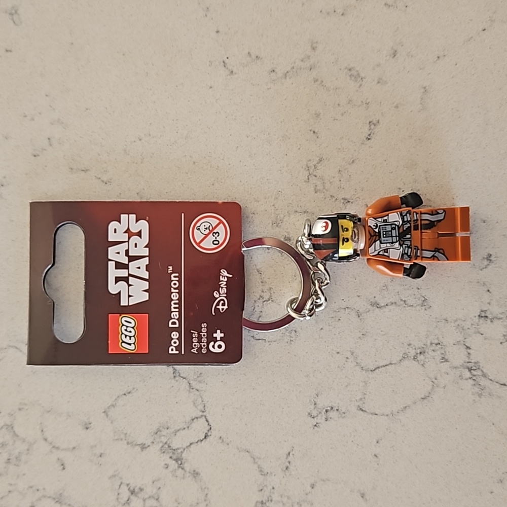 Lego Star Wars Poe Dameron Keychain